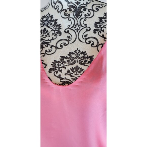 DIANE Von FURSTENBERG DVF Edna SILK Color Pink DOLMAN SLEEVE BELT DRESS Size 10 - Picture 10 of 16